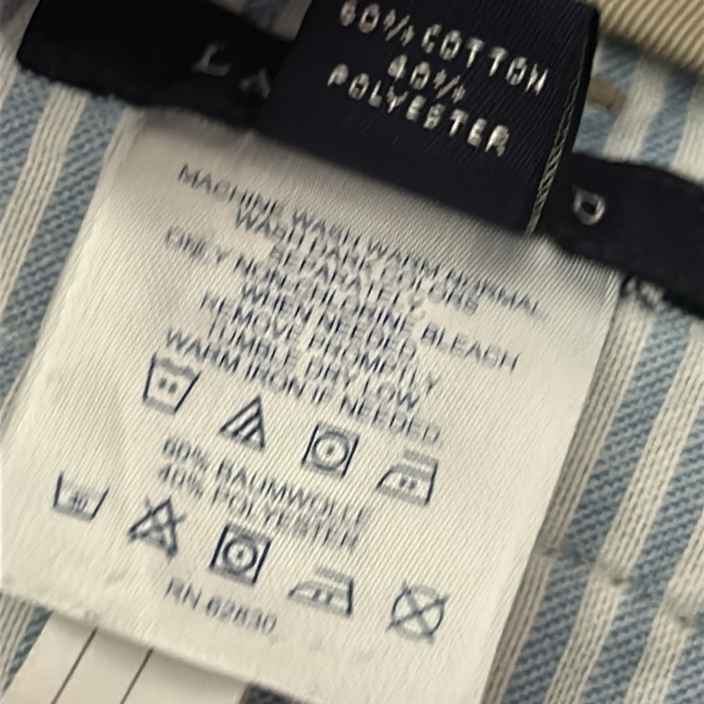 Lands' End Tan Shorts 10 - Picture 5 of 5